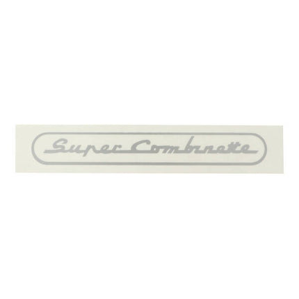 sticker zilver super combinette, zundapp