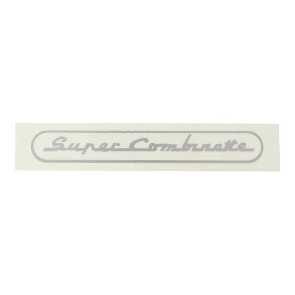 sticker zilver super combinette, zundapp