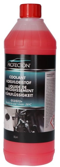 Koelvloeistof Protecton G12/G12+ Kant & Klaar tot -26 graden - 1 liter