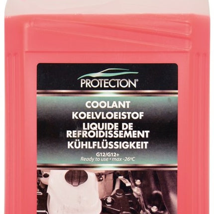 Koelvloeistof Protecton G12/G12+ Kant & Klaar tot -26 graden - 5 liter