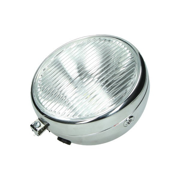 koplamp guia rond (made in EU) 170mm chroom zundapp, kreidler