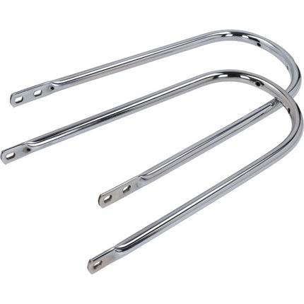 spatbordsteunset (made in EU) A-kwaliteit chroom zundapp 517