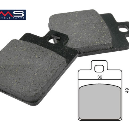 Remblokset ZIP/Runner/Vespa LX/S Import