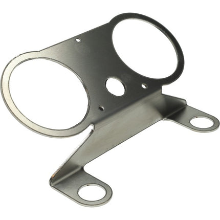 support compteur de vitesse rond pour cockpit ks50, boîtier de phare 80 mm, acier inoxydable