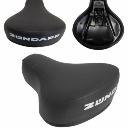 selle (fabriquée en UE) avec inscription Zündapp noire