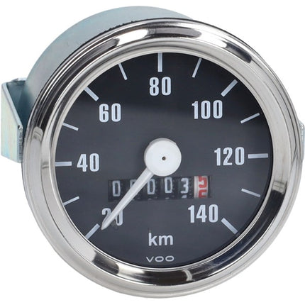 speedometer 140km/h 60mm black puch, zundapp, kreidler