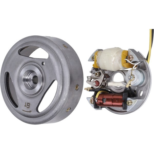 ontsteking+vliegwiel type Noris combinete423/combimot/motor km48/50  ILO-g50/Sparta/dkw 85mm zundapp
