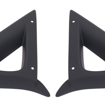 Jeu de support de garde-boue avant Peugeot Vivacity jusqu'à 2008 noir mat