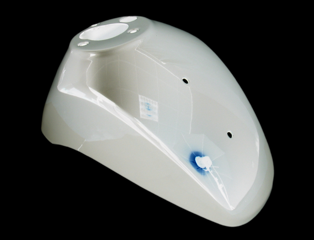 Voorspatbord Vespa LX  Wit