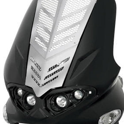 Voorfrontrooster Gilera runner oud model aluminium zilver