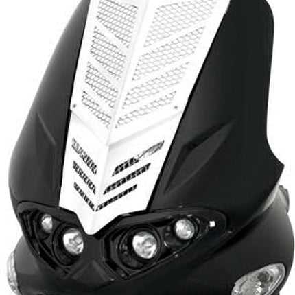 Voorfrontrooster Gilera runner oud model aluminium wit