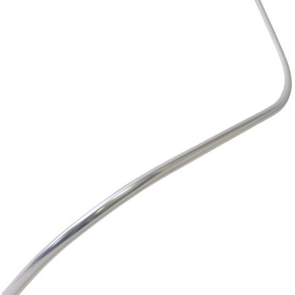 Sierstrip voorfront links chroom Vespa LX-LXV