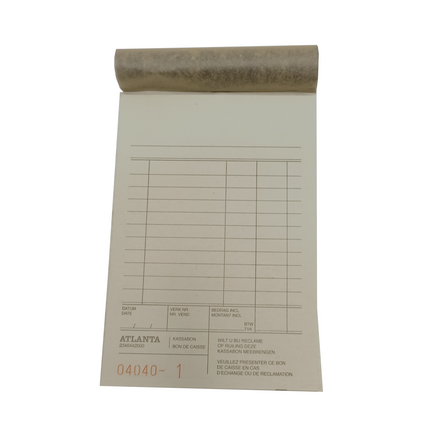 QB1202A Carnet de reçus p 1