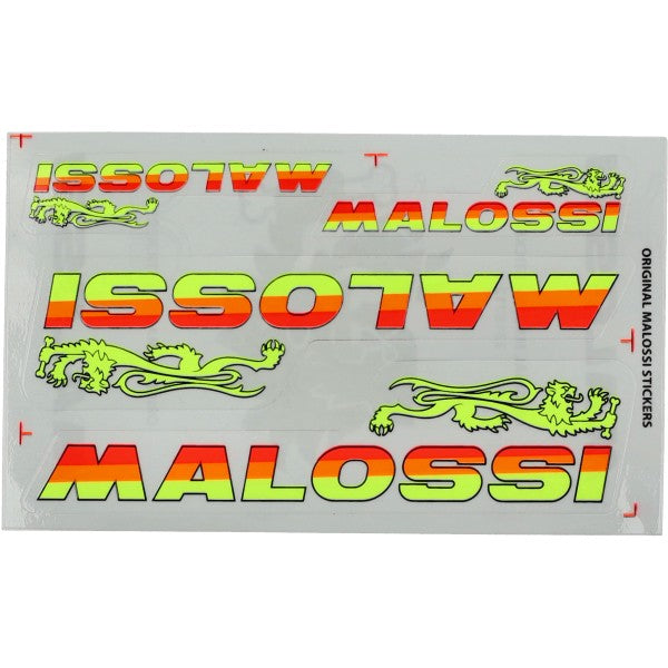 stickerset malossi fluor 4-delig 3318712