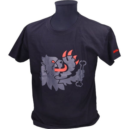t-shirt Malossi lion L noir 4114651.b5