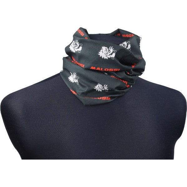 bandana malossi met logo nekwarmer zwart 4114539.b0