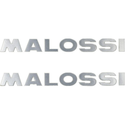 sticker malossi mot [malossi] 3D 21cm argent 2pcs 3313735.s0