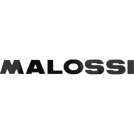 sticker malossi woord [malossi] 14cm zwart 339776
