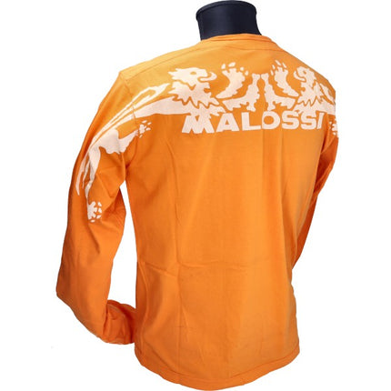 long-sleeved t-shirt malossi M orange 4115281.o4