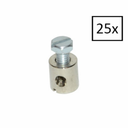 nippel schroef 8x9mm 25pcs