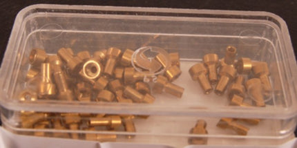 nipple solder type pear 1.80mm 50pcs
