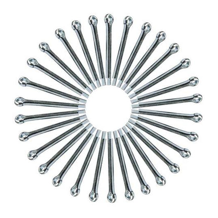 XLC Splitpen Remblok 35MM set van 30 Zilver