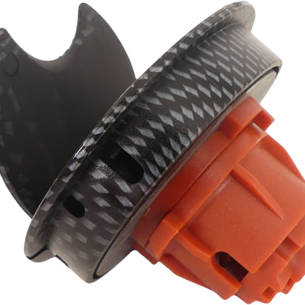 Tankdop met slot Yamaha Aerox (tot bouwjaar 2014) - carbon