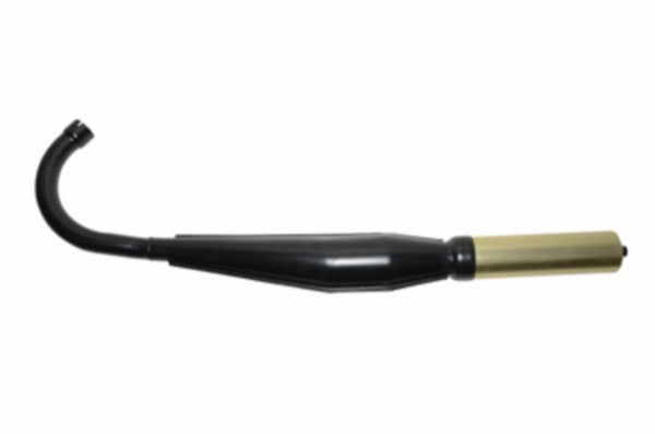 uitlaat jamarcol expansie (made in EU) 32/36mm zwart/goud zundapp