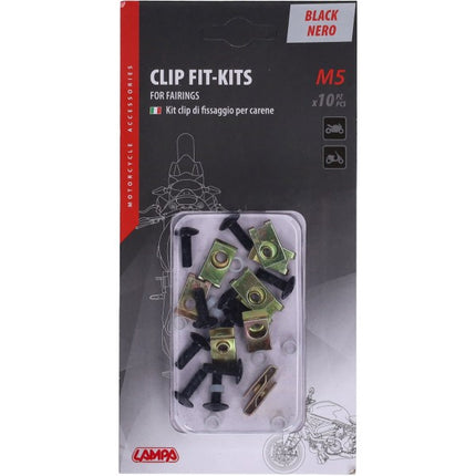 speednut lampa + bout set m5 10 stuks 91656