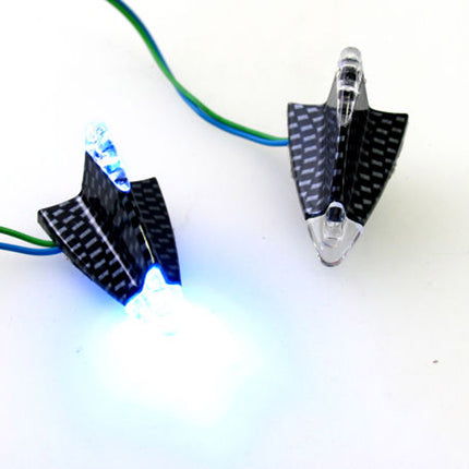 Lamp led set delta plak lamp blauw/ huis carbon