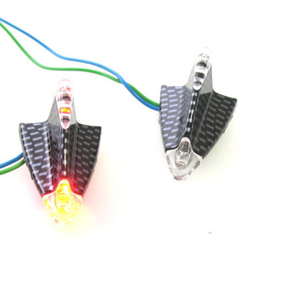 Lamp led set delta plak lamp rood/ huis carbon
