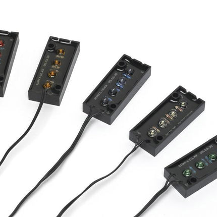 Led lamp panel 4 leds groen/ waterdicht