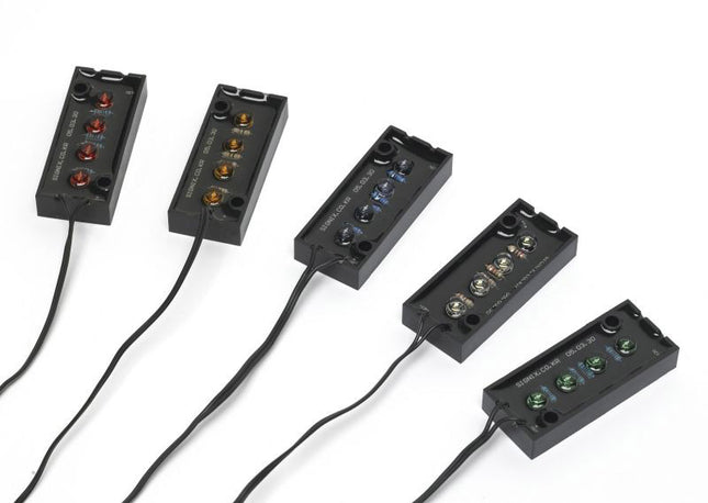Led lamp panel 4 leds groen/ waterdicht