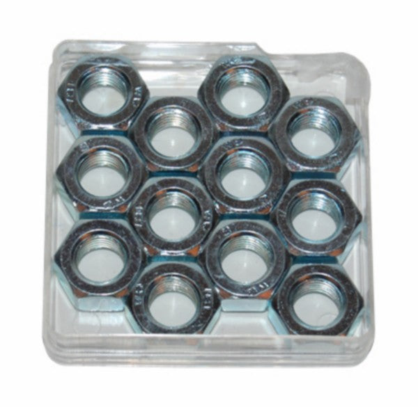 schommelas moer m12x1.50 12pcs zundapp 529 / 530