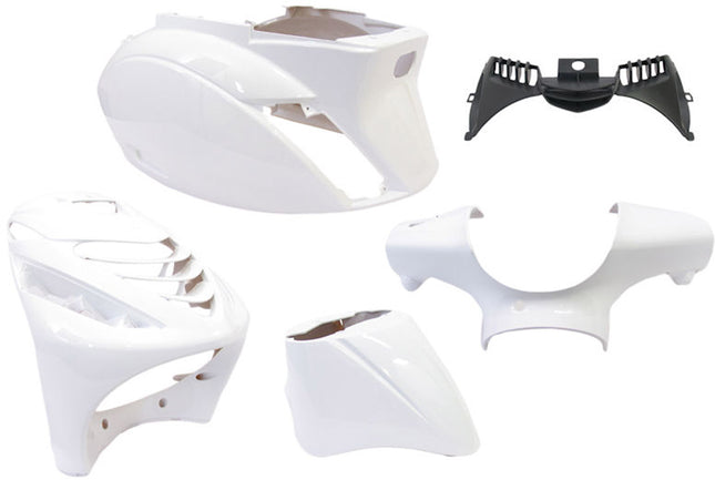 Carénage Edge 5 pièces pour Piaggio Zip-SP à partir de 2000 - blanc brillant