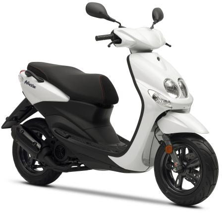 Plaatset 9-delig Edge voor Yamaha Neo's - vanaf bouwjaar 2008 tot 2011 - 2 en 4 takt model - glanzend wit