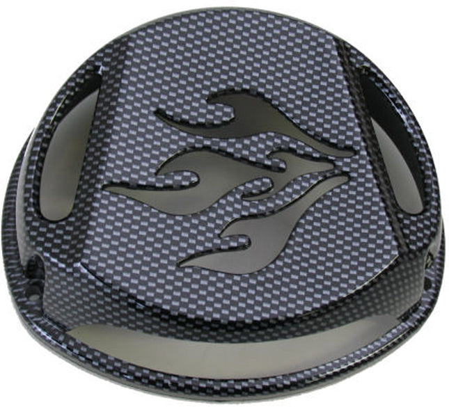 Vliegwielkap Minarelli / Peugeot motor flame carbon