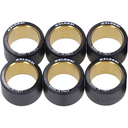 Kit de galets Malossi 17.0gr 23x18mm Agility 300cc, SH300, Xciting 250, X-Max 250cc, X-Max 300 669917.i0