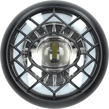 Headlight unit V8 - V20 (3-pin plug) black fatbike
