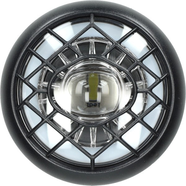 koplamp unit V8 - V20 (3-pins stekker) zwart fatbike