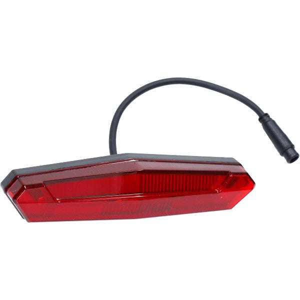 achterlicht led + knipperlichten bout afstand 6cm, 6-pins H6C stekker V8 - V20 fatbike