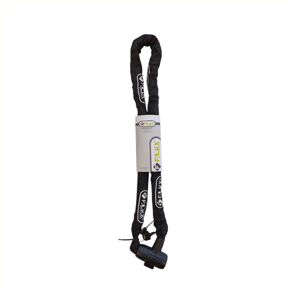 FA0901B Falkx Slot ketting zwart 6x1200