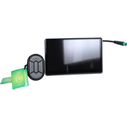 display teller digitaal 48V NFC LCD V5.0 met schakelaar (limit instelbaar 25/50km/h) V8 - V20 fatbike