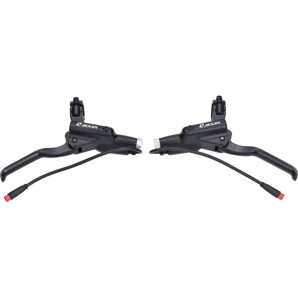 remhendel set hydraulisch 2-polige stekker, zoom type (B) rode stekker V8 fatbike