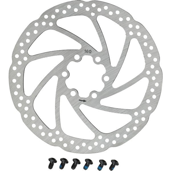 remschijf remkabel 6-gaats versie diameter 160mm fatbike