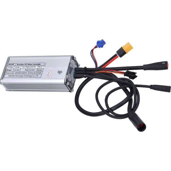 controller unit 45km/h 48V 21A rode stekker voor 500W gashendel versie 45km/h V20