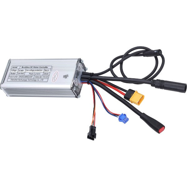 controller unit 48V 15A zwarte stekker 30-32km/h V20 fatbike