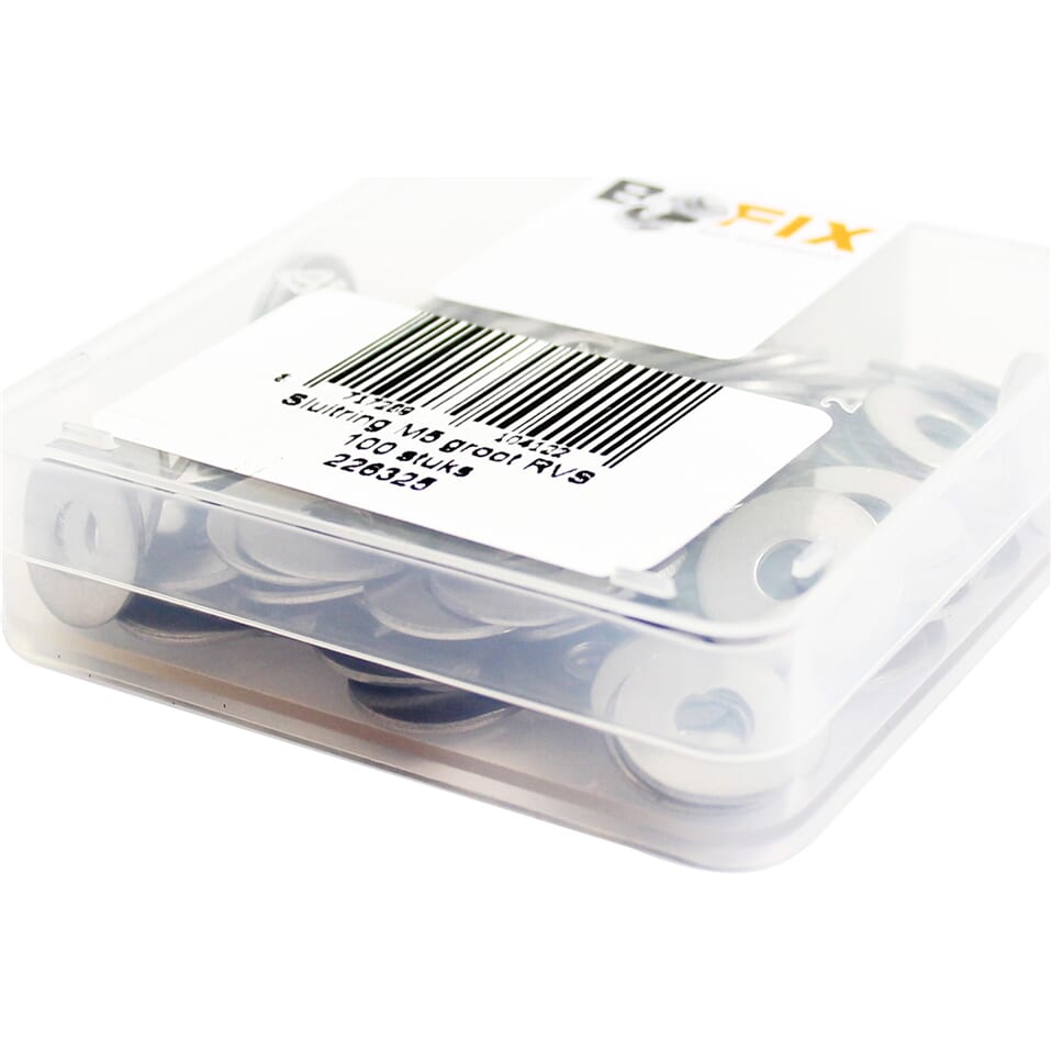 Bofix doos sluitring M5x15 RVS (100 stuks)