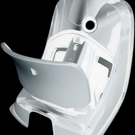 Binnenscherm+kap Vespa LX wit glans (Glad model)