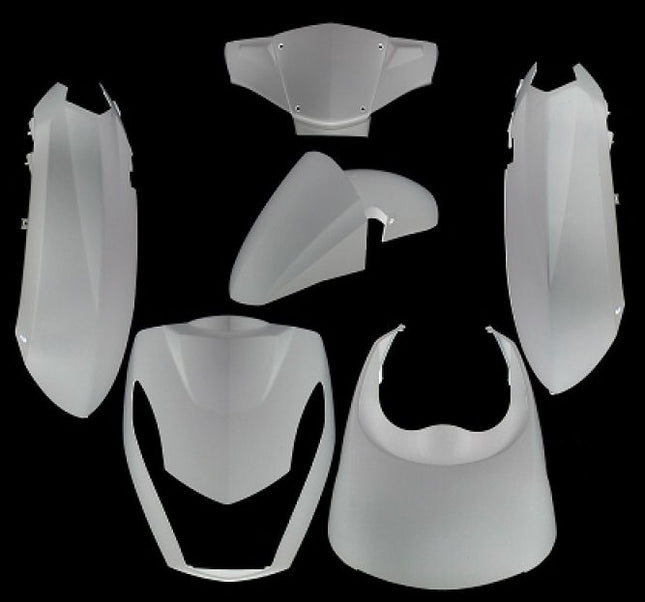 Plaatset 6-delig Edge voor Peugeot Kisbee 2T/4T - wit